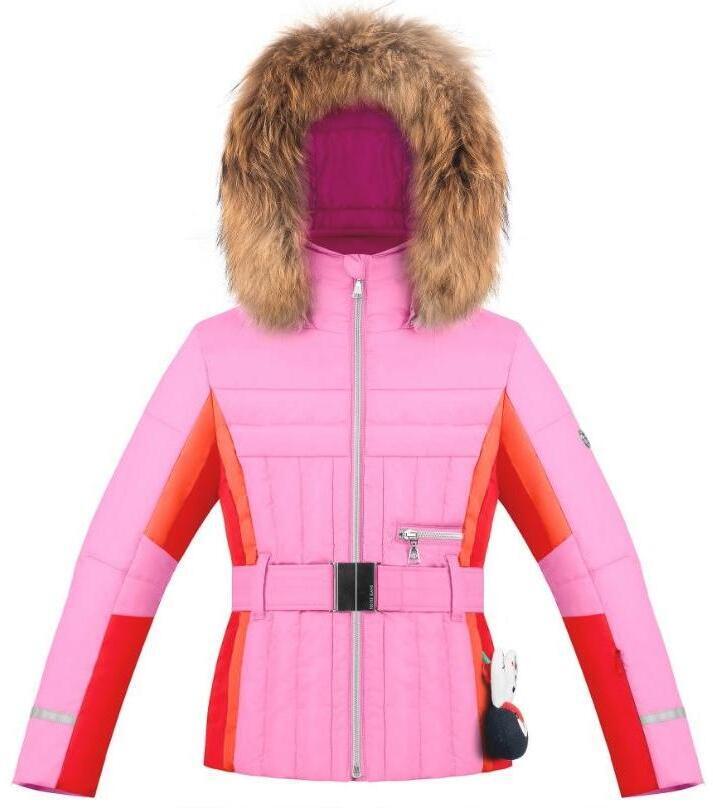 Куртка горнолыжная детская Poivre Blanc 2019-20 W19-1002-JRGL/B Fever pink/Multi