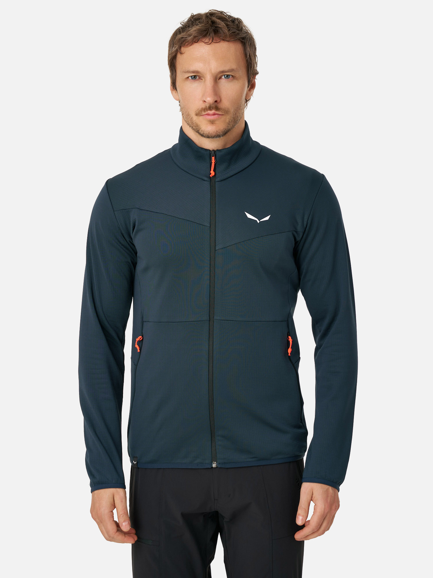 Флисовая куртка мужская Salewa Puez Cammino PL Blueberry – купить