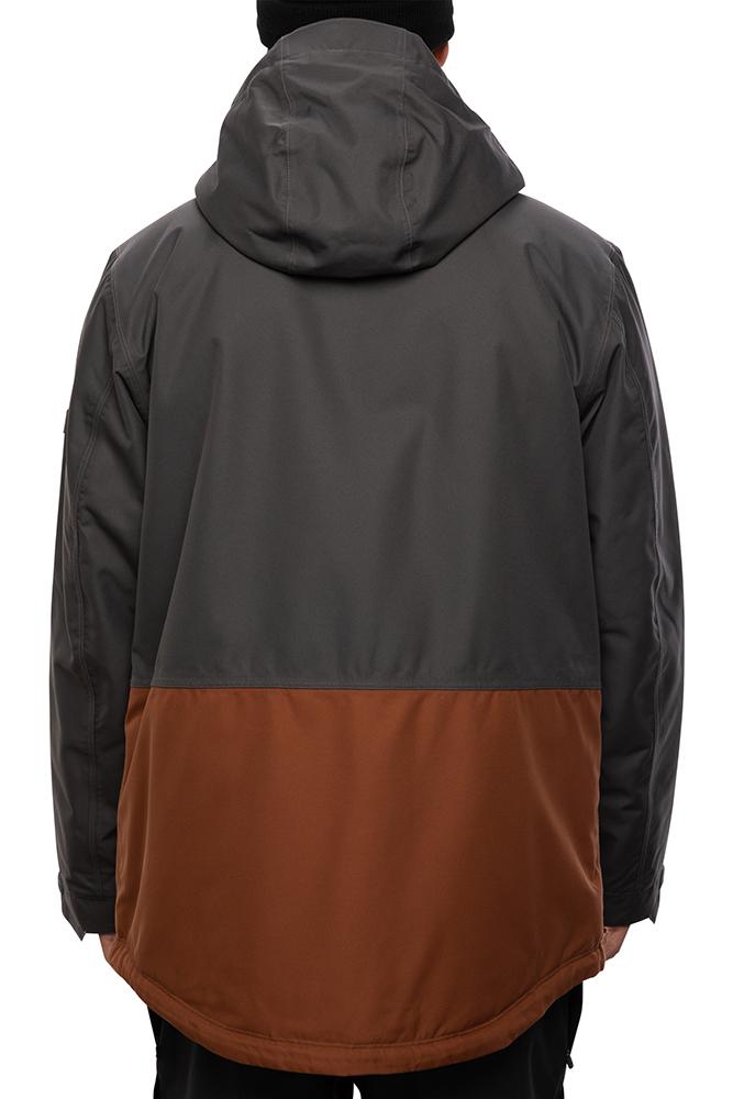 Куртка сноубордическая 686 2020-21 Anthem insulated charcoal colorblock