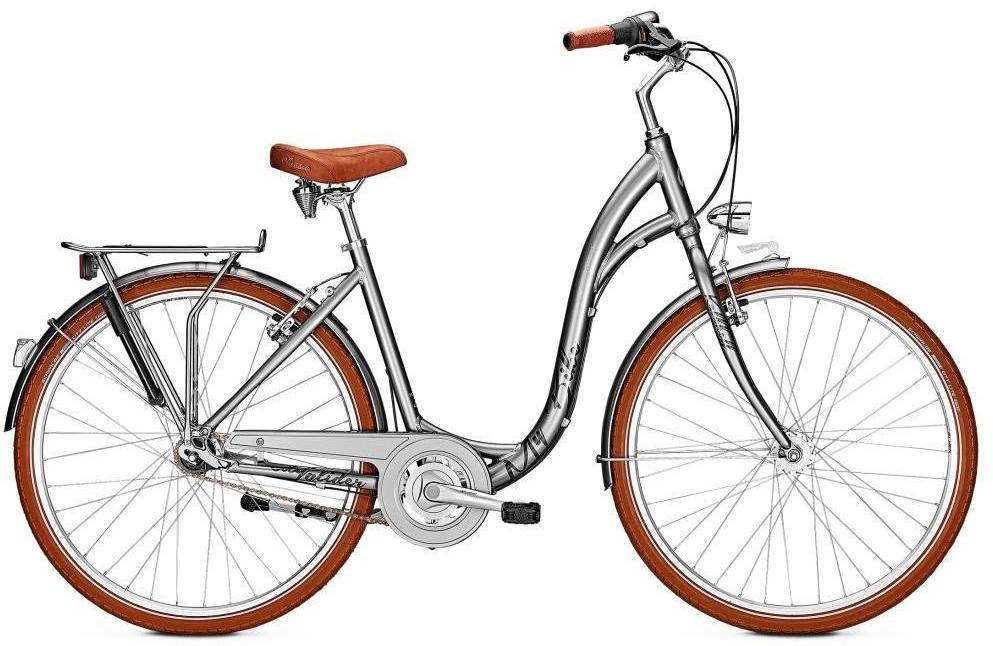Велосипед Kalkhoff City Glider 7 2019 Steel Grey glossy