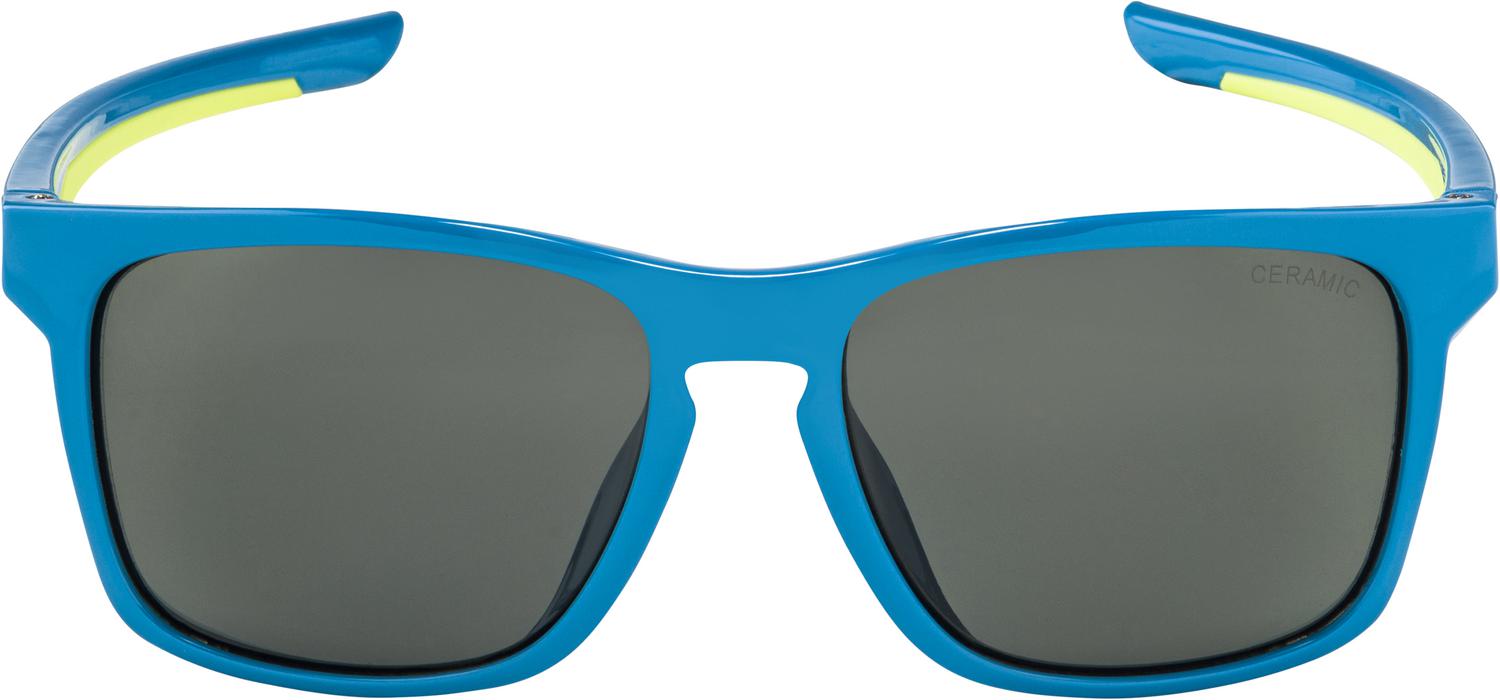 Очки солнцезащитные ALPINA Flexxy Cool Kids I Blue-Lime Gloss/Black Cat. 3