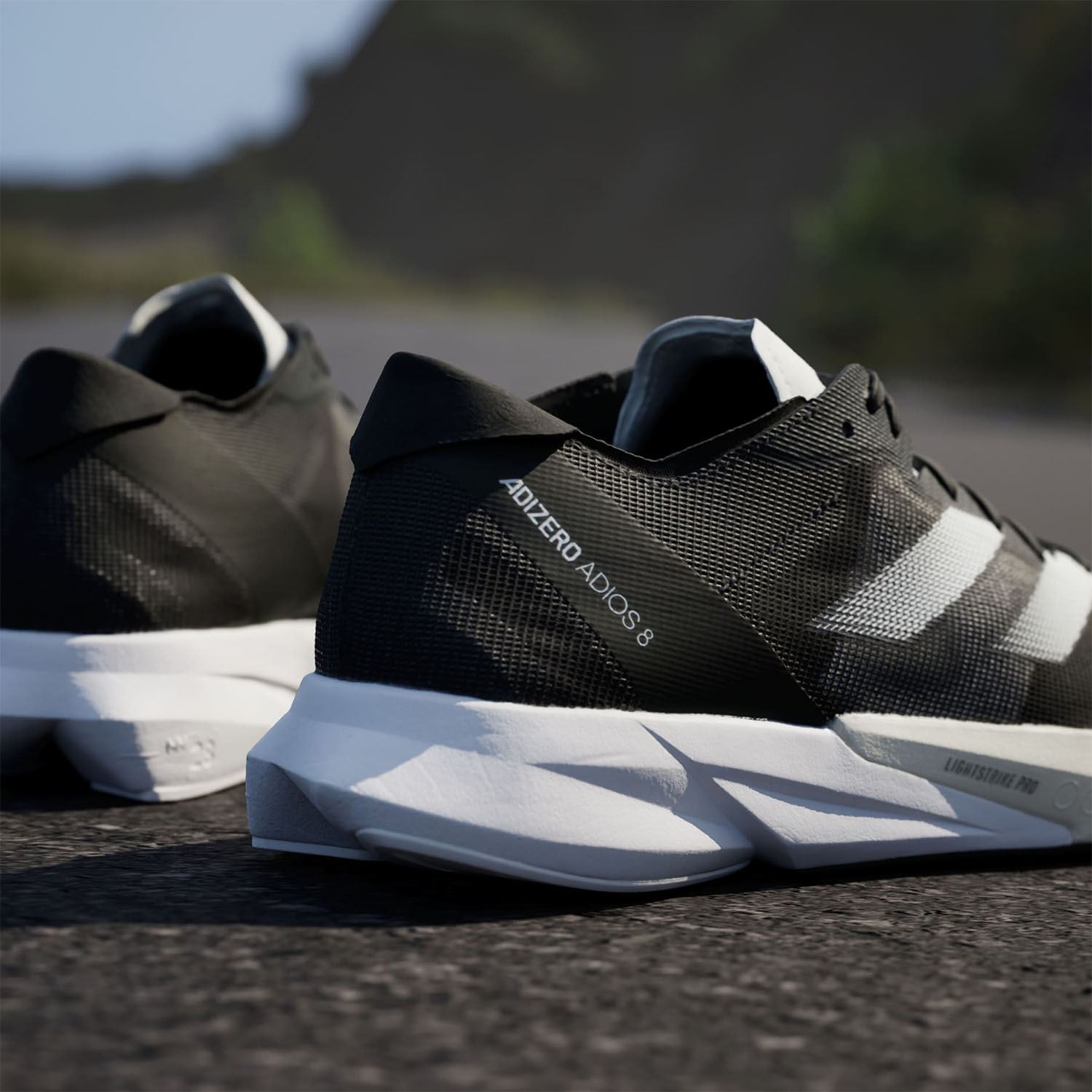 Кроссовки Adidas Adizero Adios 8 Carbon/White/Black