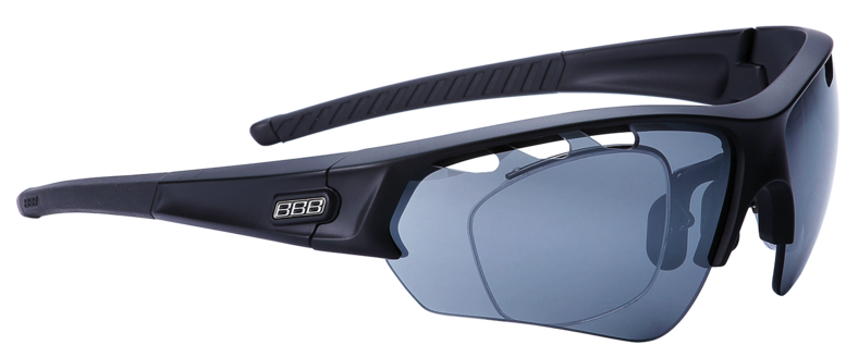 Очки Солнцезащитные Bbb 2018 Select Optic Pc Smoke W/flash Mirror Lenses, Black Temple Tips Черный Матовый