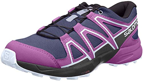Беговые кроссовки для XC SALOMON Speedcross J Crown Blue/Sparkling  Grape/Phantom - купить в КАНТе