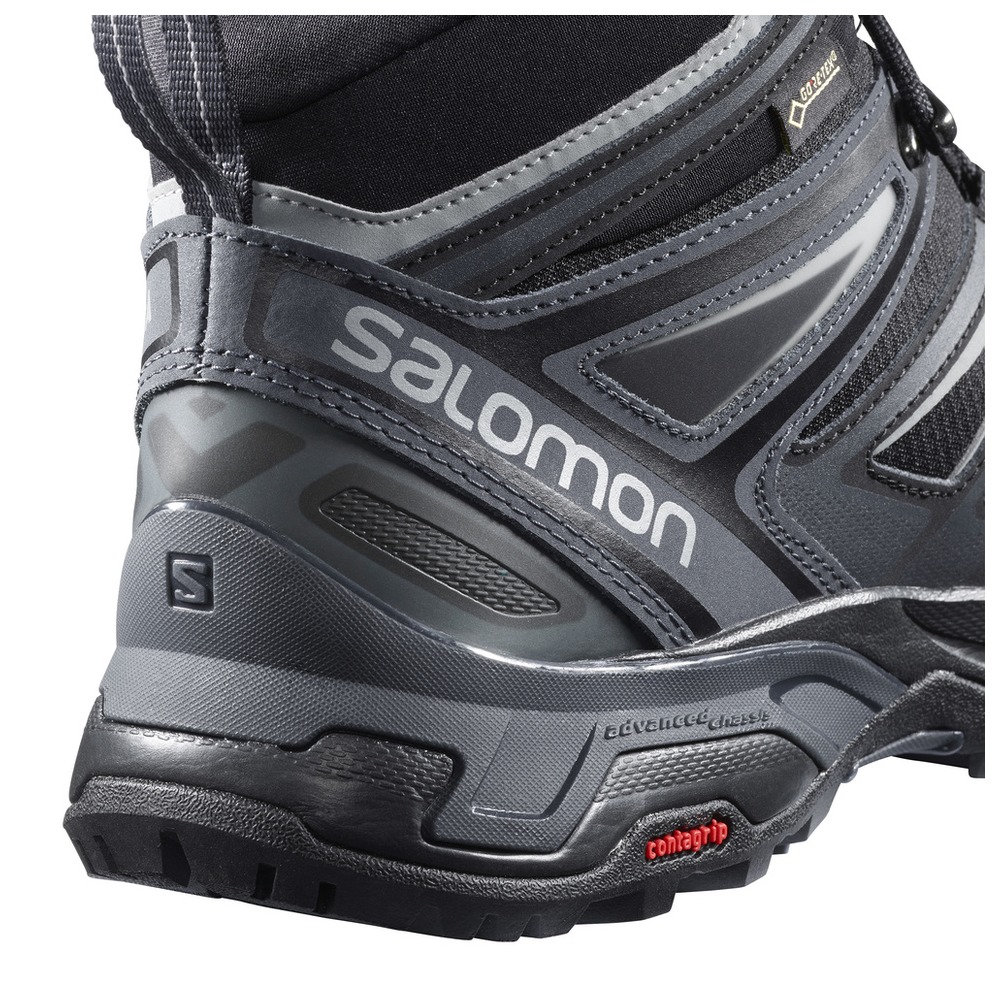Ботинки SALOMON X Ultra 3 MID GTX® Black/India Ink/Monument