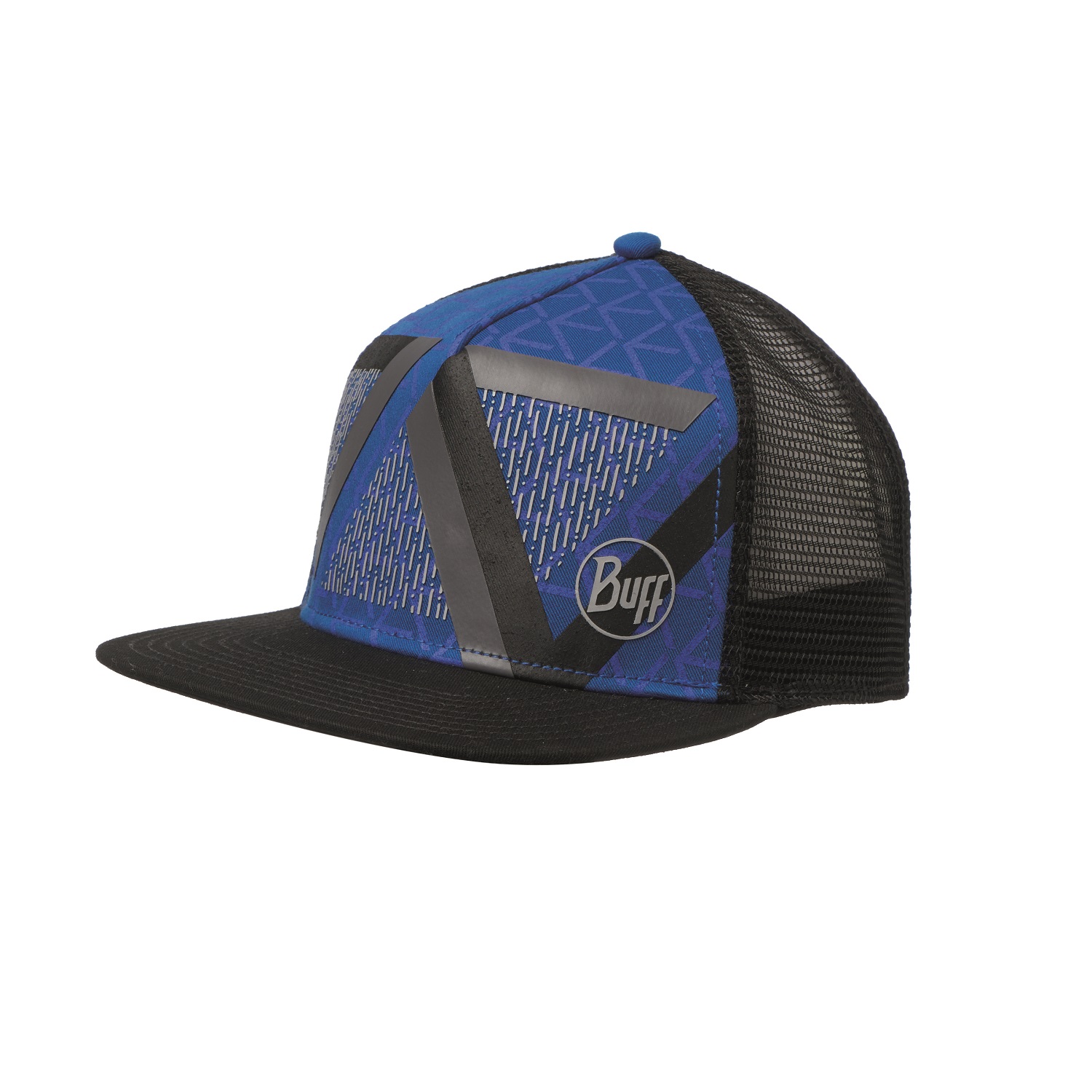

Кепка Buff Trucker Cap Optic Block Cape Blue