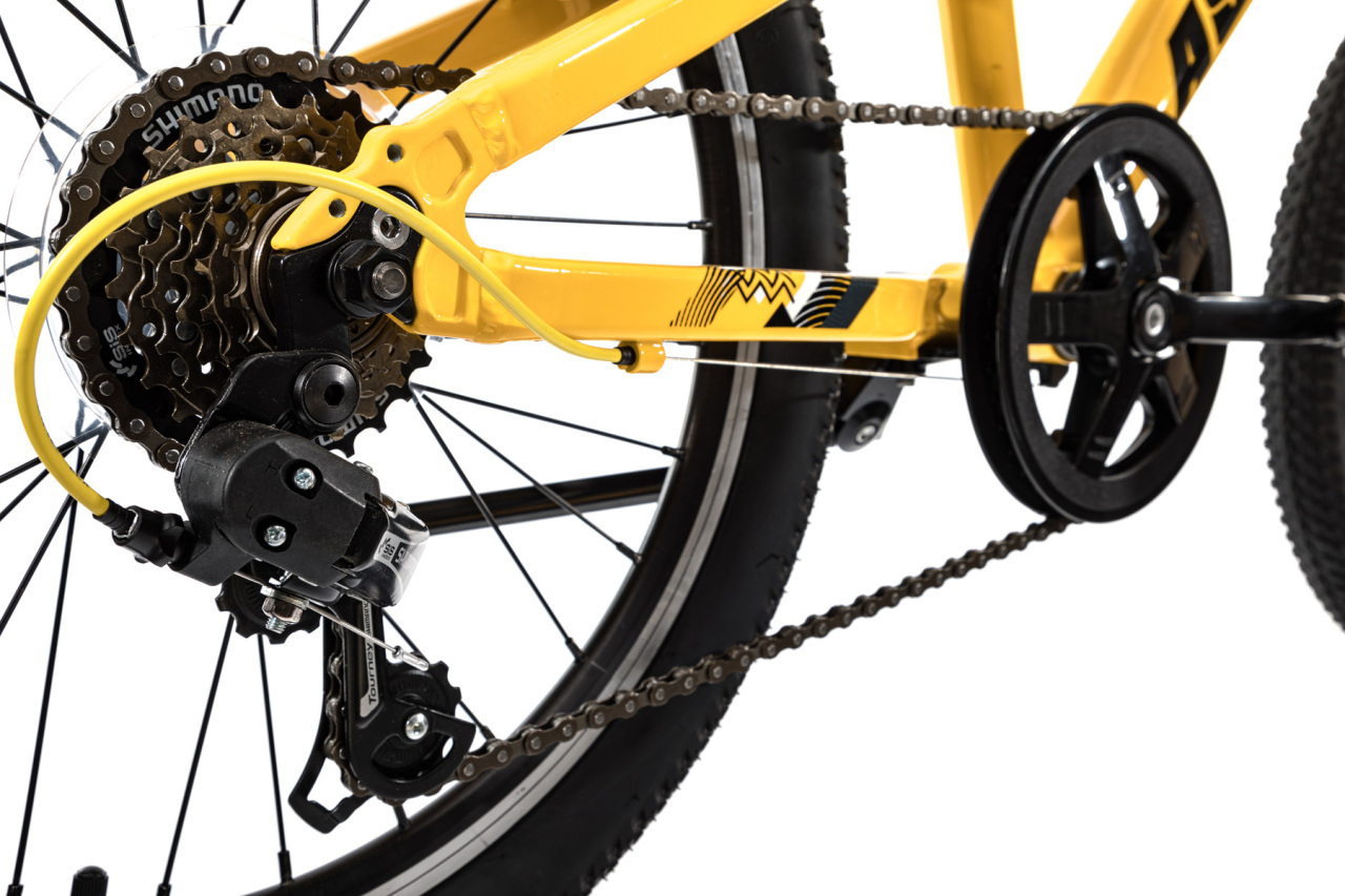 Велосипед Aspect Champion 20 2021 желтый