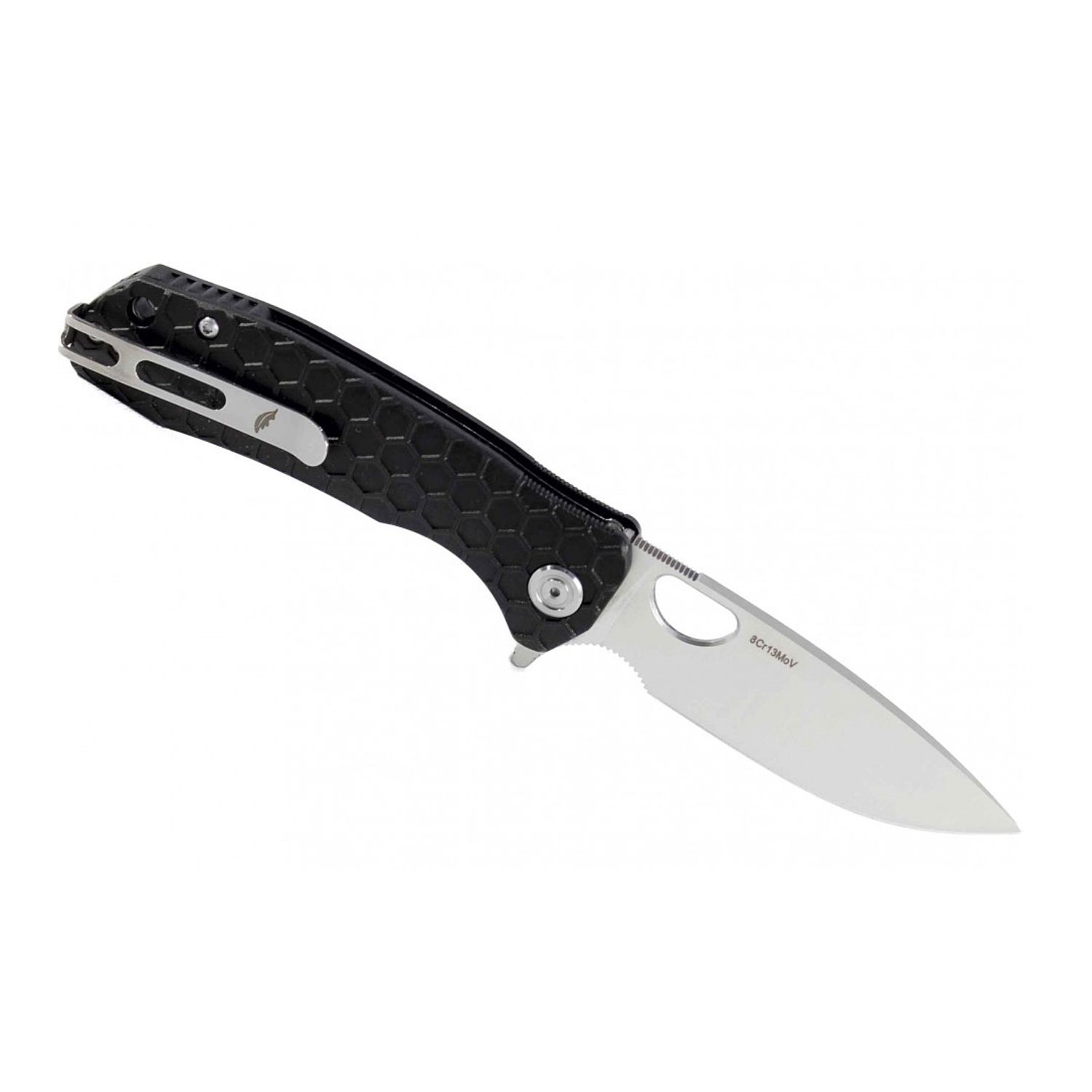 Нож Honey Badger Flipper 14C28N DLC M Черный