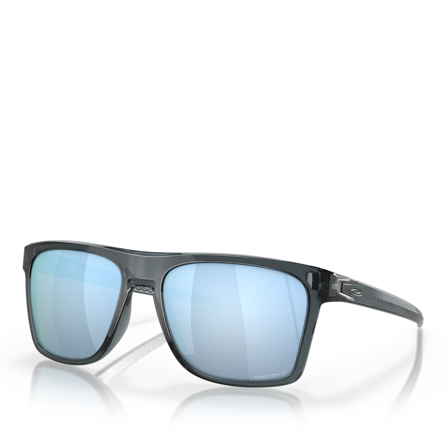 Очки солнцезащитные Oakley Leffingwell Crystal Black/Prizm Deep Water Polar