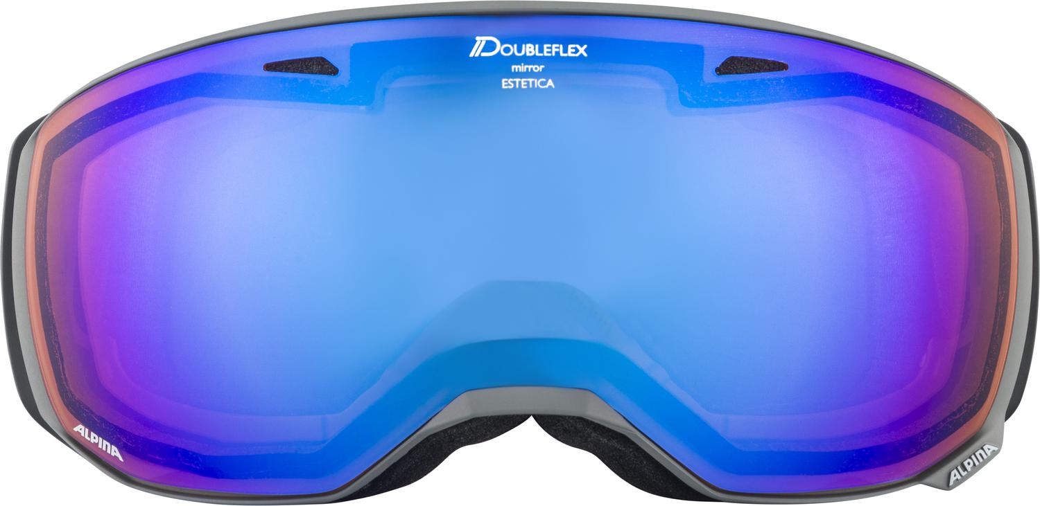 Очки горнолыжные ALPINA Estetica HM Grey/Sky Blue/Blue sph.