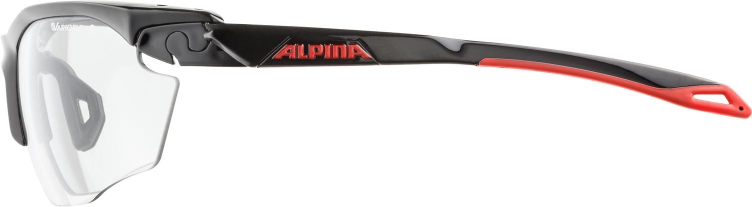 Очки солнцезащитные Alpina 2021-22 Twist Five HR VL+ Black/Red/Black