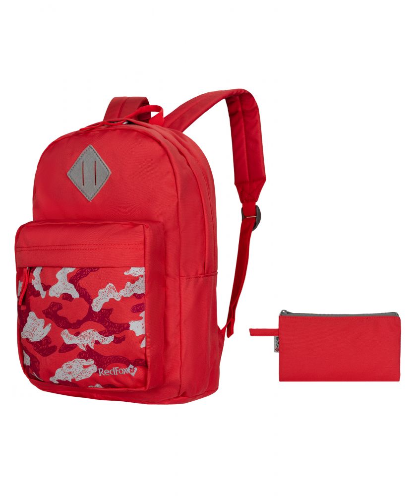 Рюкзак Red Fox Bookbag S1 coral fusion/принт