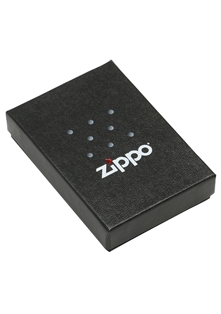 Зажигалка Zippo Logo Satin Chrome серебристая