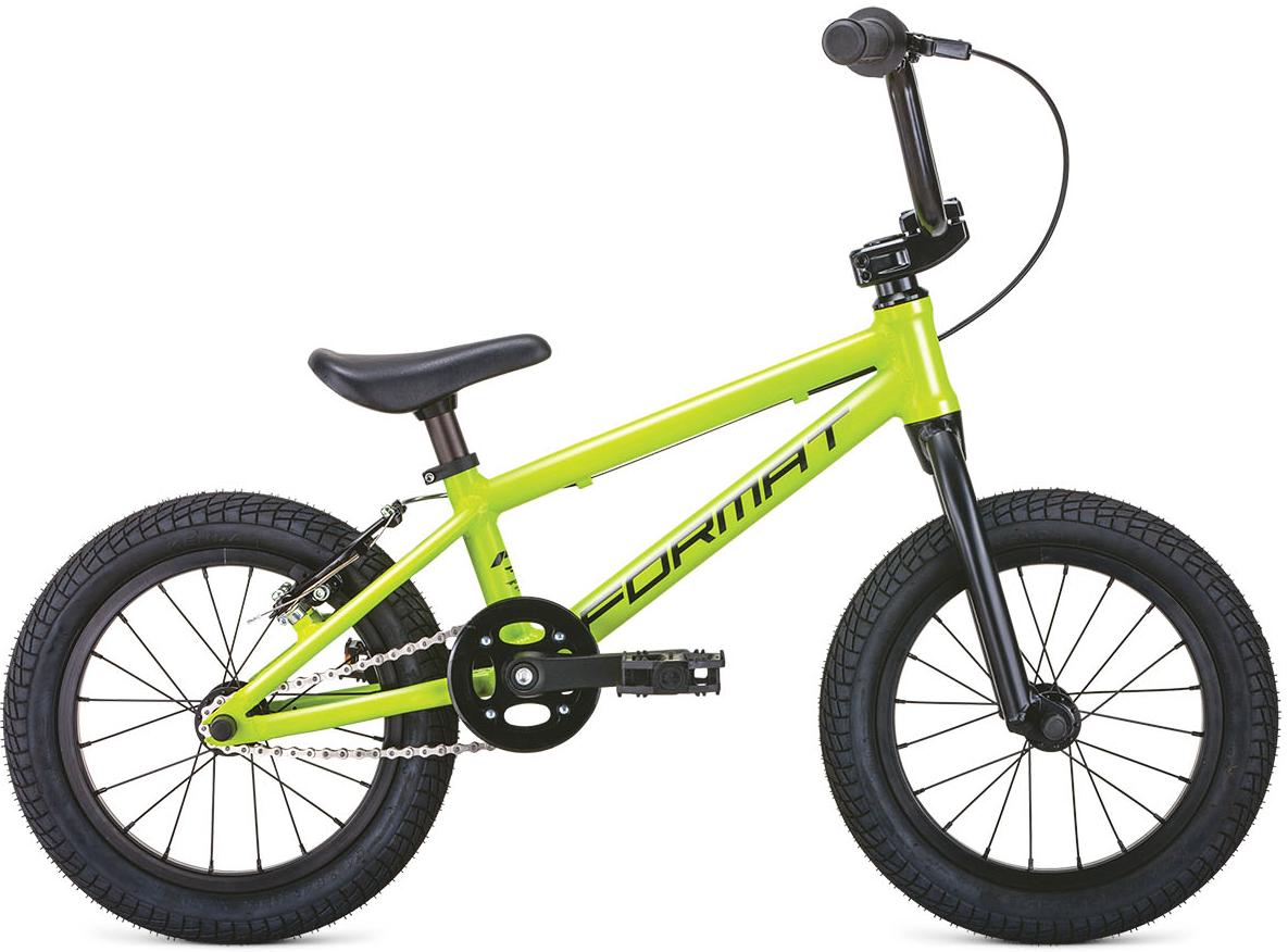 Велосипед Format Kids 14 bmx 2021 жёлтый