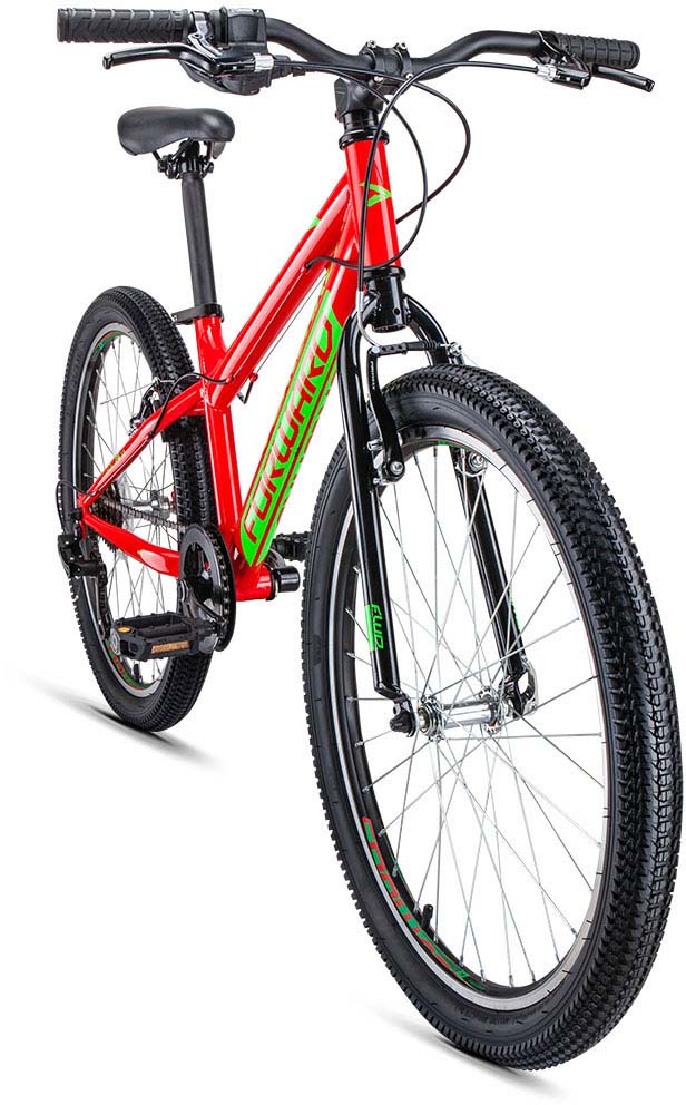 Велосипед Forward Titan 24 1.0 2020 красный
