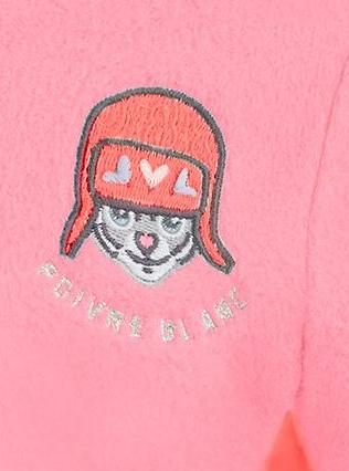 Флис горнолыжный Poivre Blanc 2018-19 W18-1604-BBGL Punch pink/Nectar orange