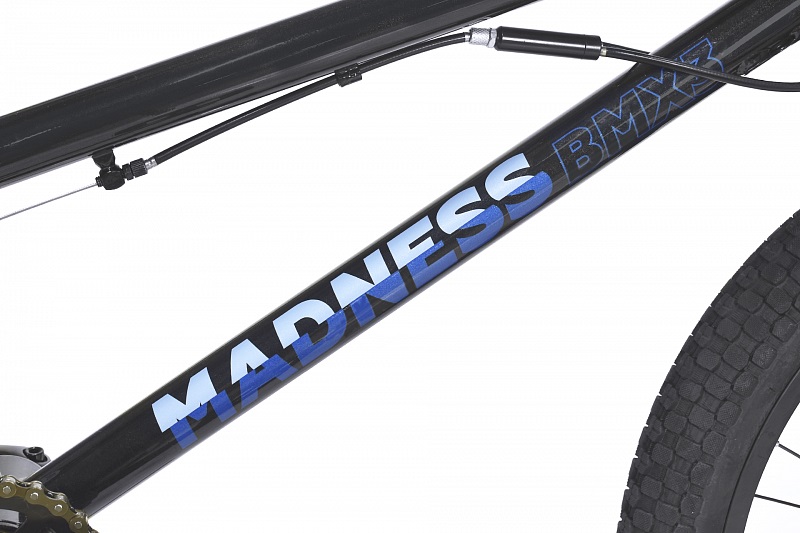 Велосипед Stark Madness Bmx 3 2022 черный/голубой