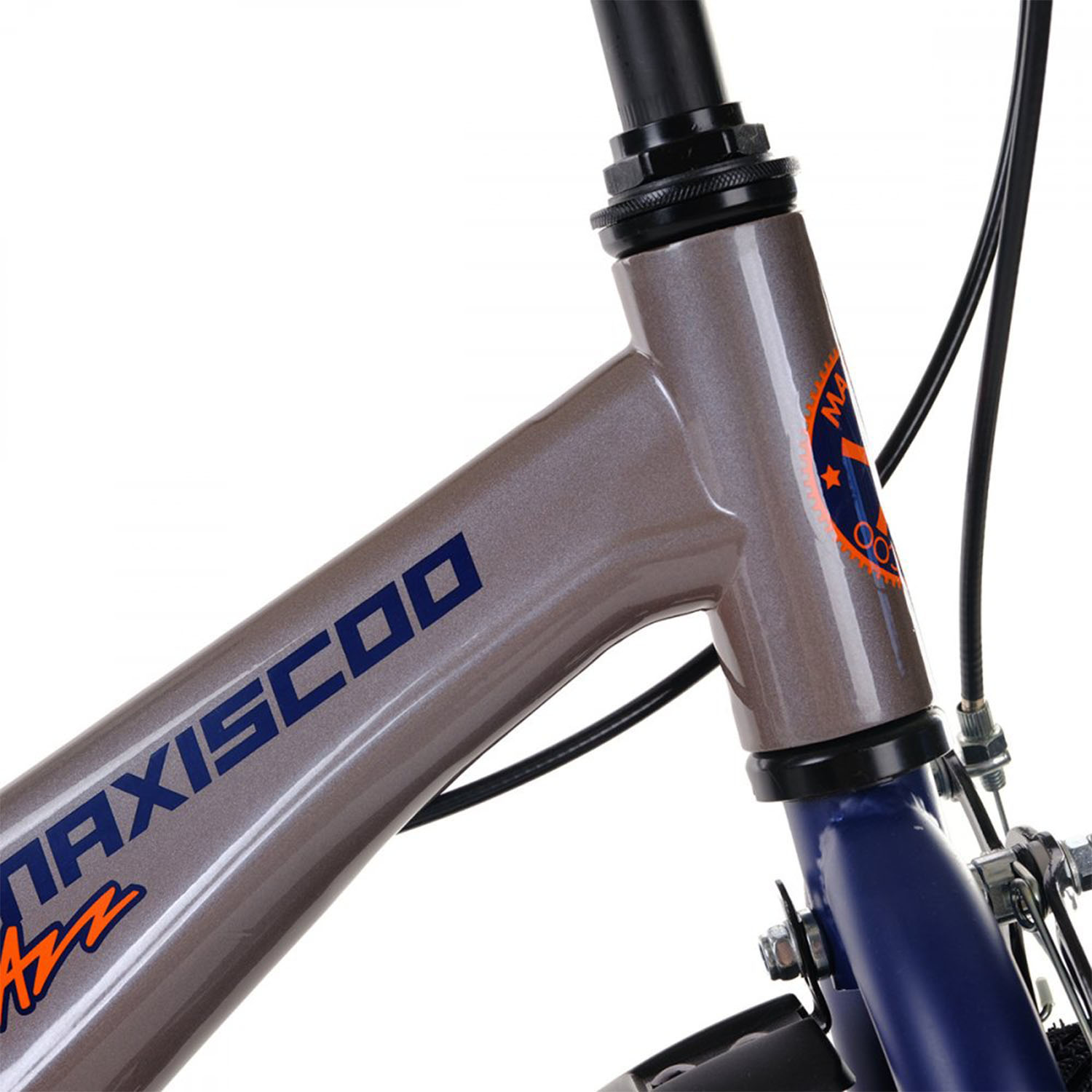 Велосипед MAXISCOO Jazz Стандарт Плюс 16 2024 Серый Жемчуг