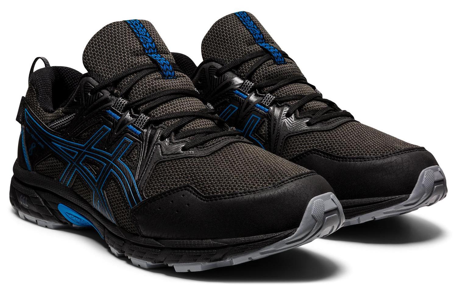 Беговые кроссовки Asics Gel-Venture 8 Waterproof Black/Reborn Blue