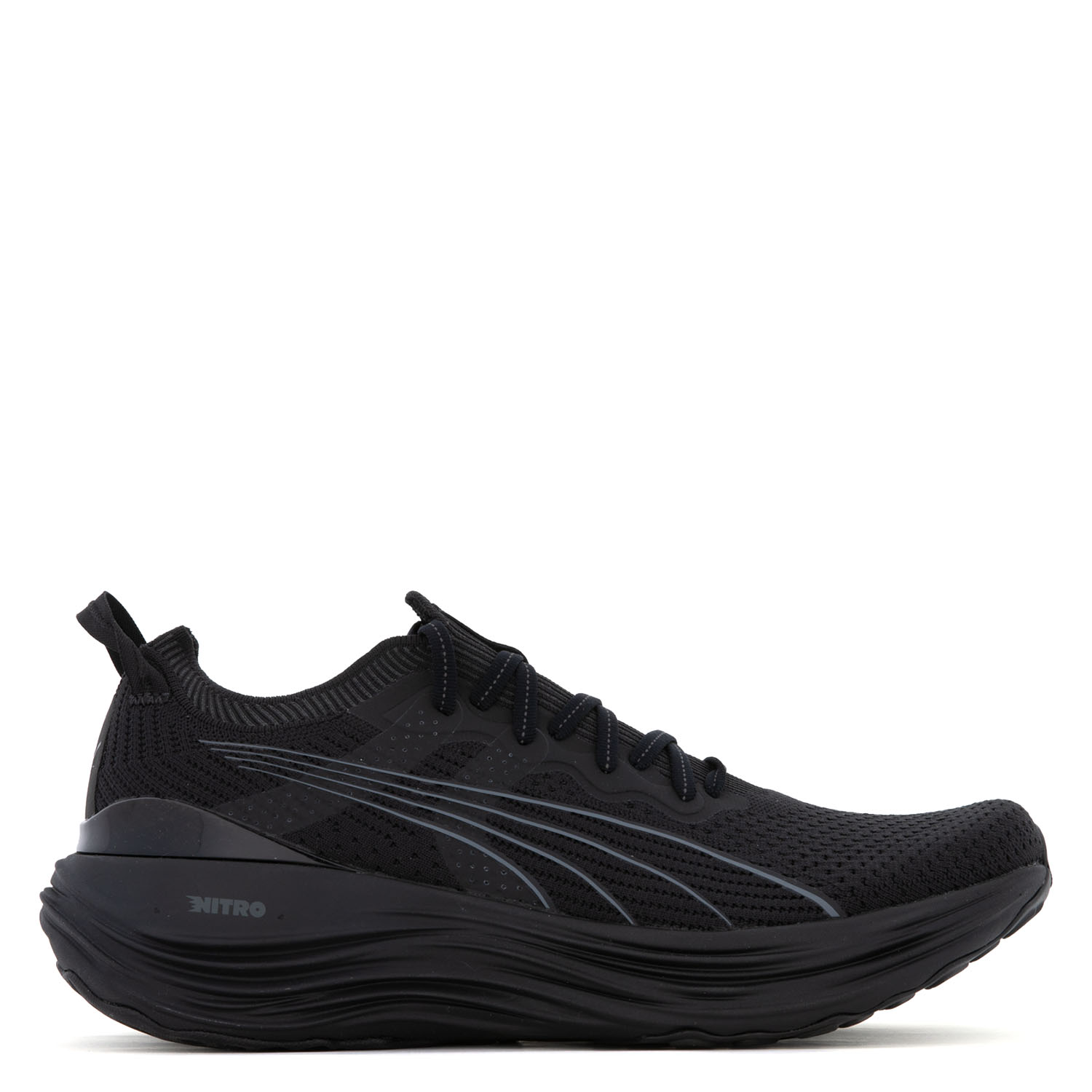 Кроссовки Puma Foreverrun Nitro Knit Black/Shadow Gray