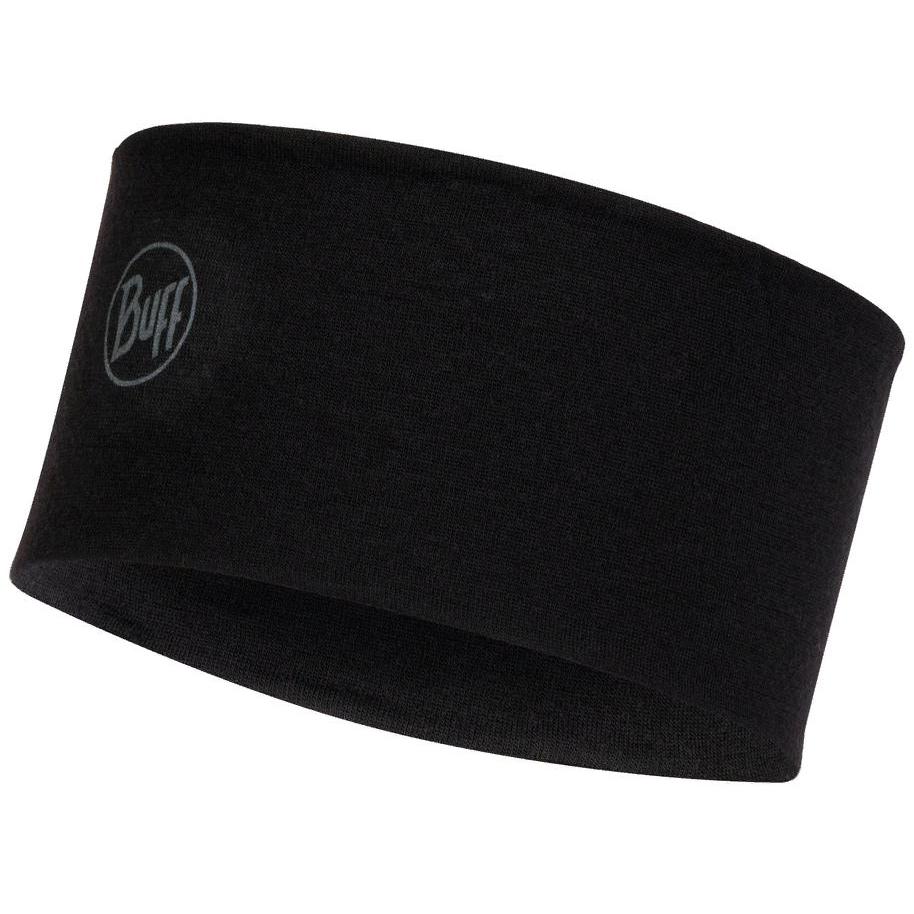 Повязка Buff MW Wool Headband Solid Black
