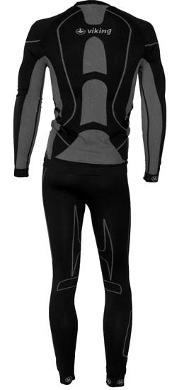 Комплект (футболка дл.рук. + брюки) VIKING 2019-20 NEVIL SET Dark grey