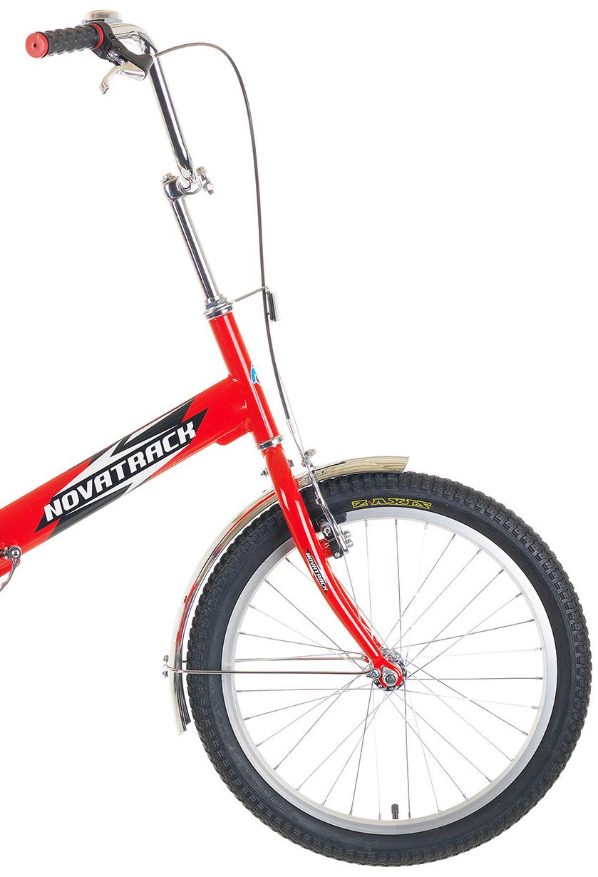 Велосипед Novatrack FS30 20 2019 красный