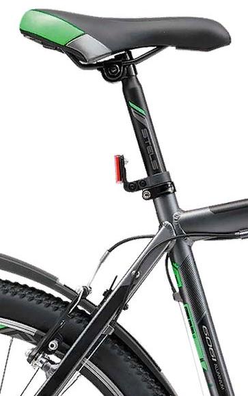 Велосипед Stels Navigator 600 V 26 V020 2020 Антрацитовый/Зеленый