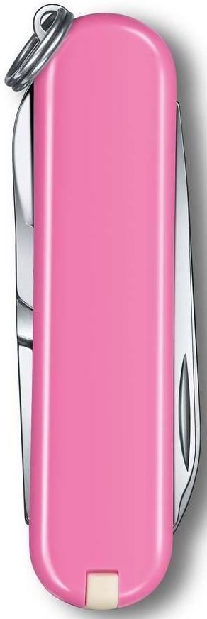 Нож Victorinox брелок Classic SD Colors &quot;Cherry Blossom&quot;, 58 мм, 7 функций розовый