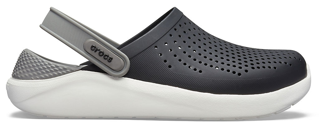 Сандалии Crocs LiteRide Clog Black/Smoke