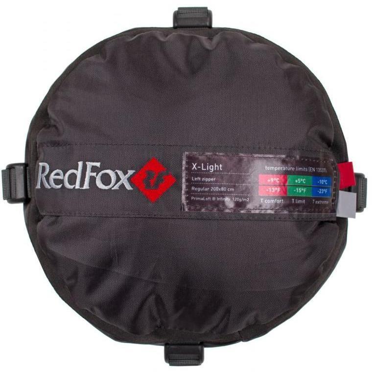 Спальник Red Fox X-Light Right т.красный
