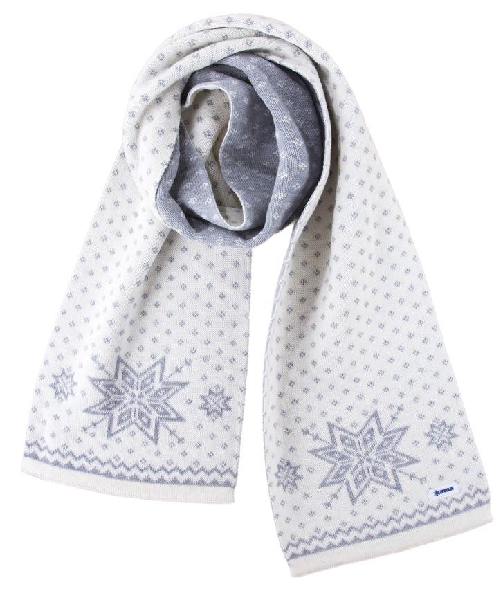 Комплект (шапка+шарф+перчатки) Kama 2018-19 SET 9 (A128+S23+ R104) off white