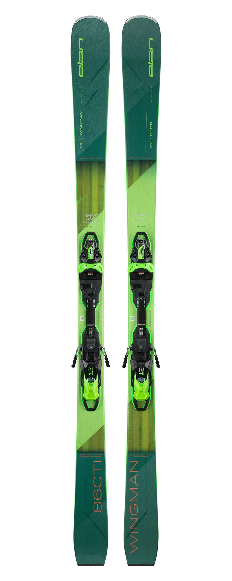 Горные лыжи с креплениями ELAN Wingman 86 Cti Fx + Emx 12 Gw Fx