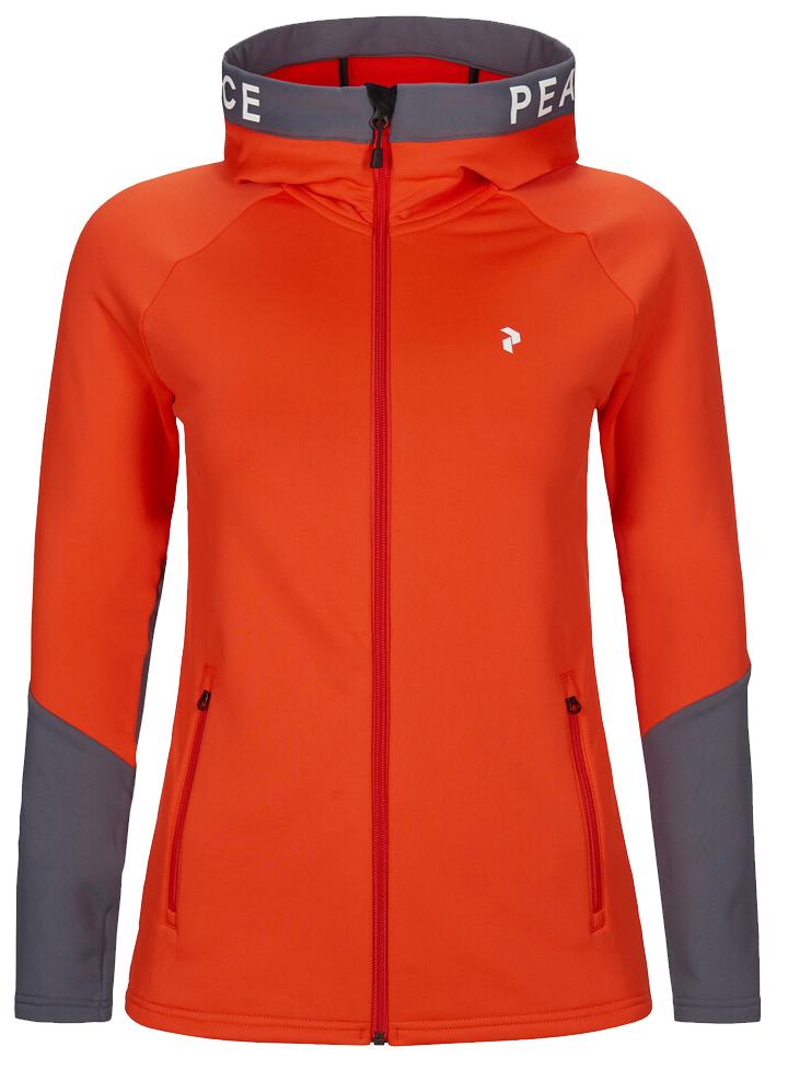 peak performance rider zip hood black