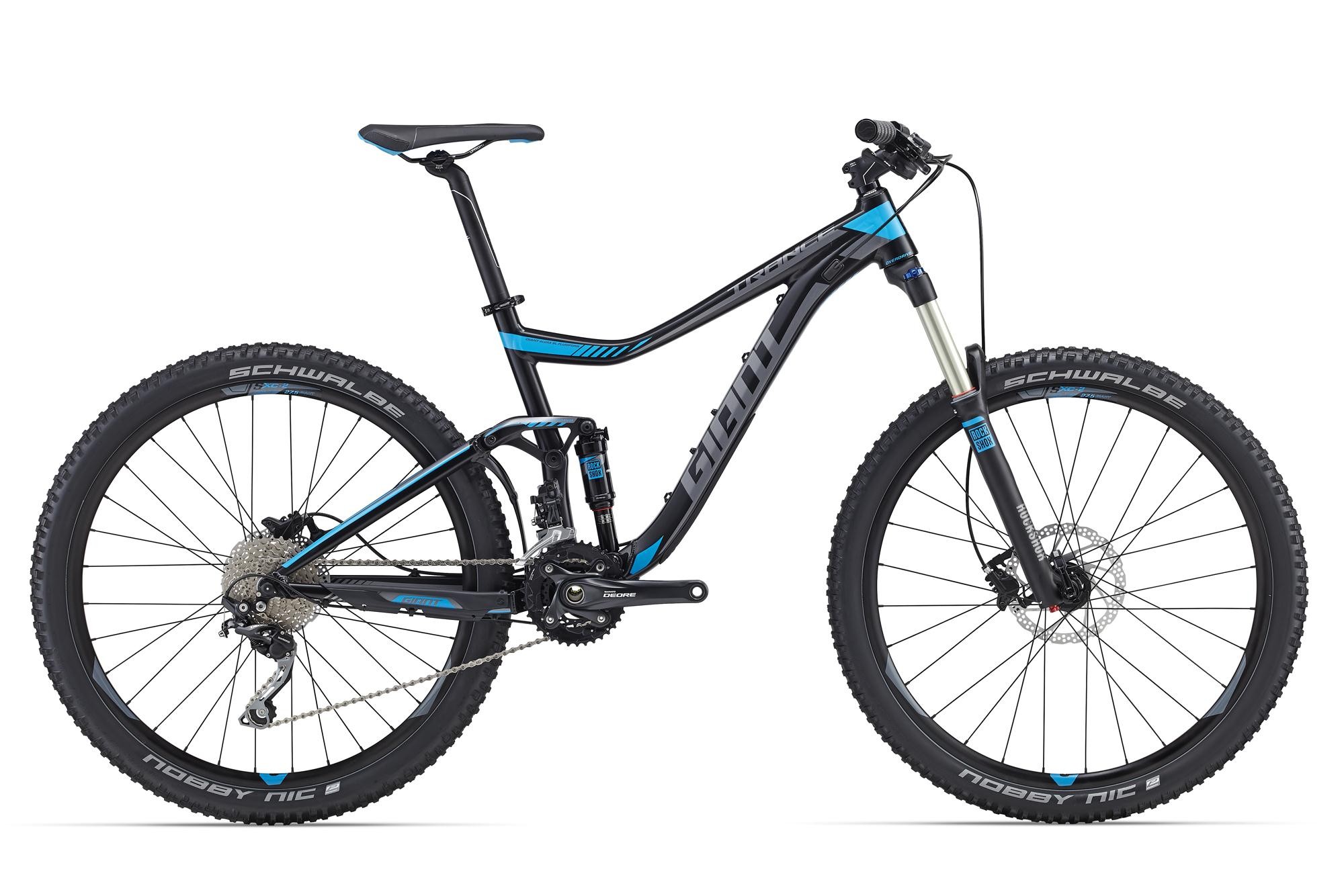 

Велосипед Giant Trance 27.5 3 2016 Black / Черный