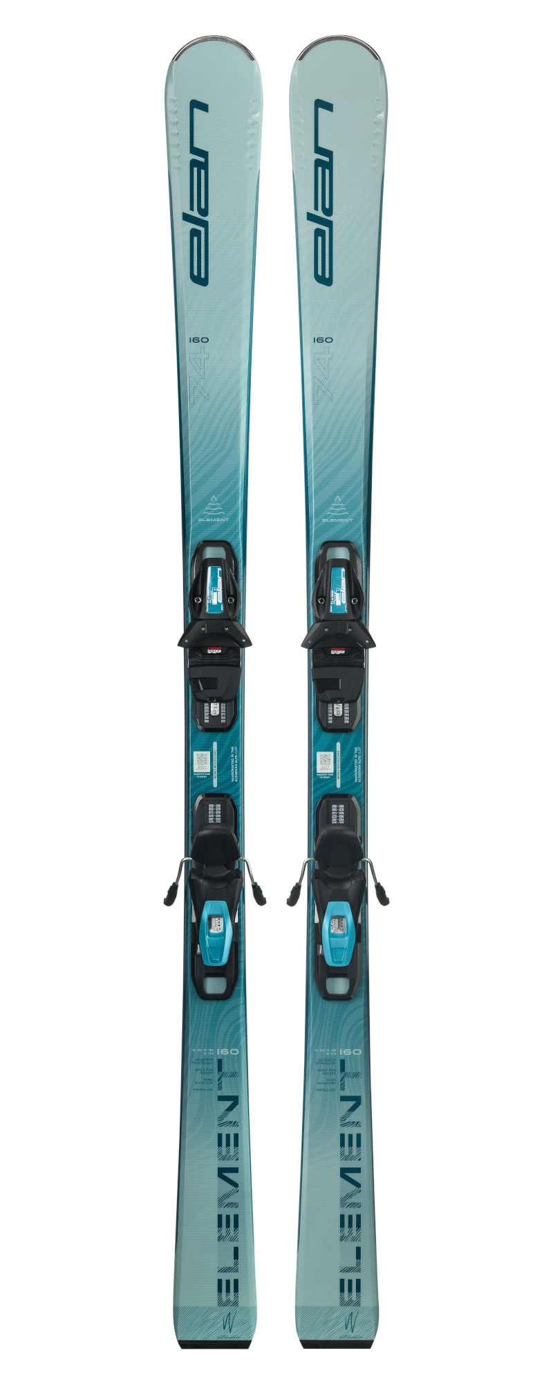 Горные лыжи с креплениями женские ELAN Element 74 Shiftx+EL 9 GW