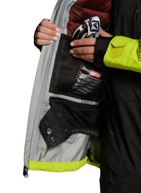 Куртка сноубордическая Volcom 2020-21 Nya Tds Inf Gore-Tex Lime