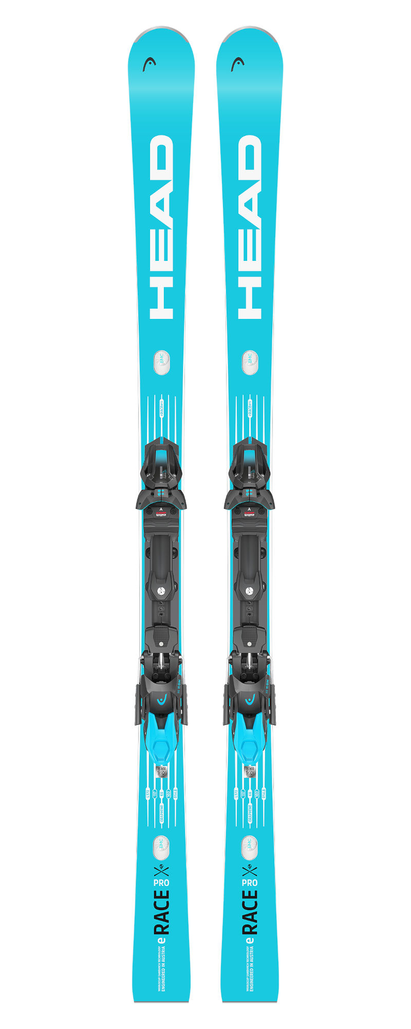 Горные лыжи с креплениями HEAD WC Rebels e-Race Pro WCR 14+