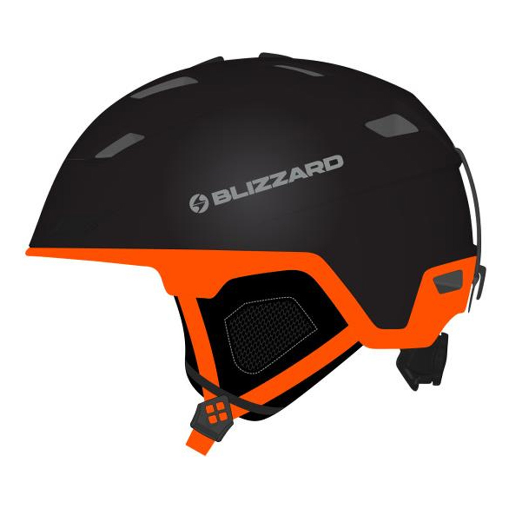 

Зимний Шлем Blizzard Double Black Matt/neon Orange