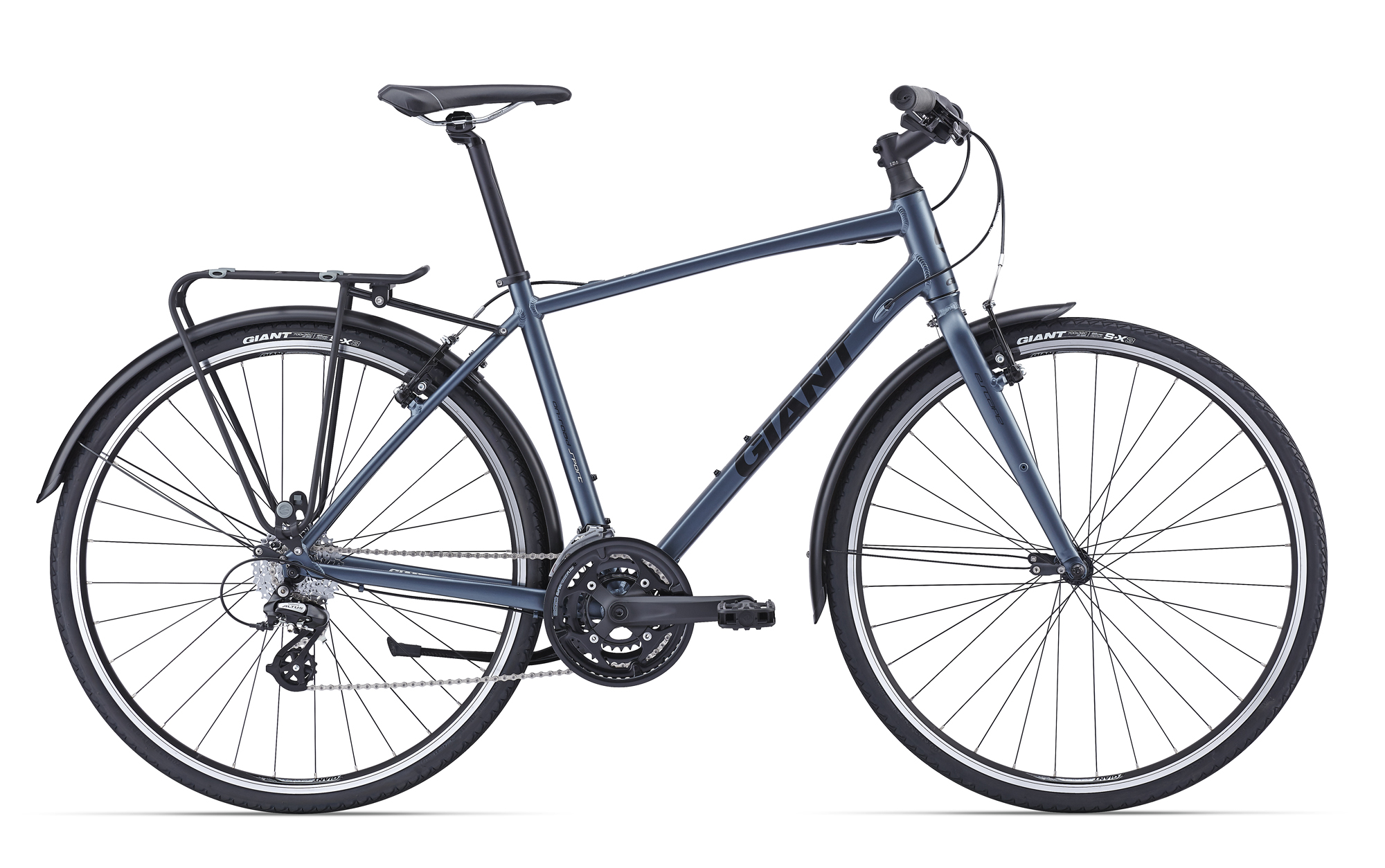 

Велосипед Giant Escape 2 City-West 2016 Dark Blue / Темно Синий