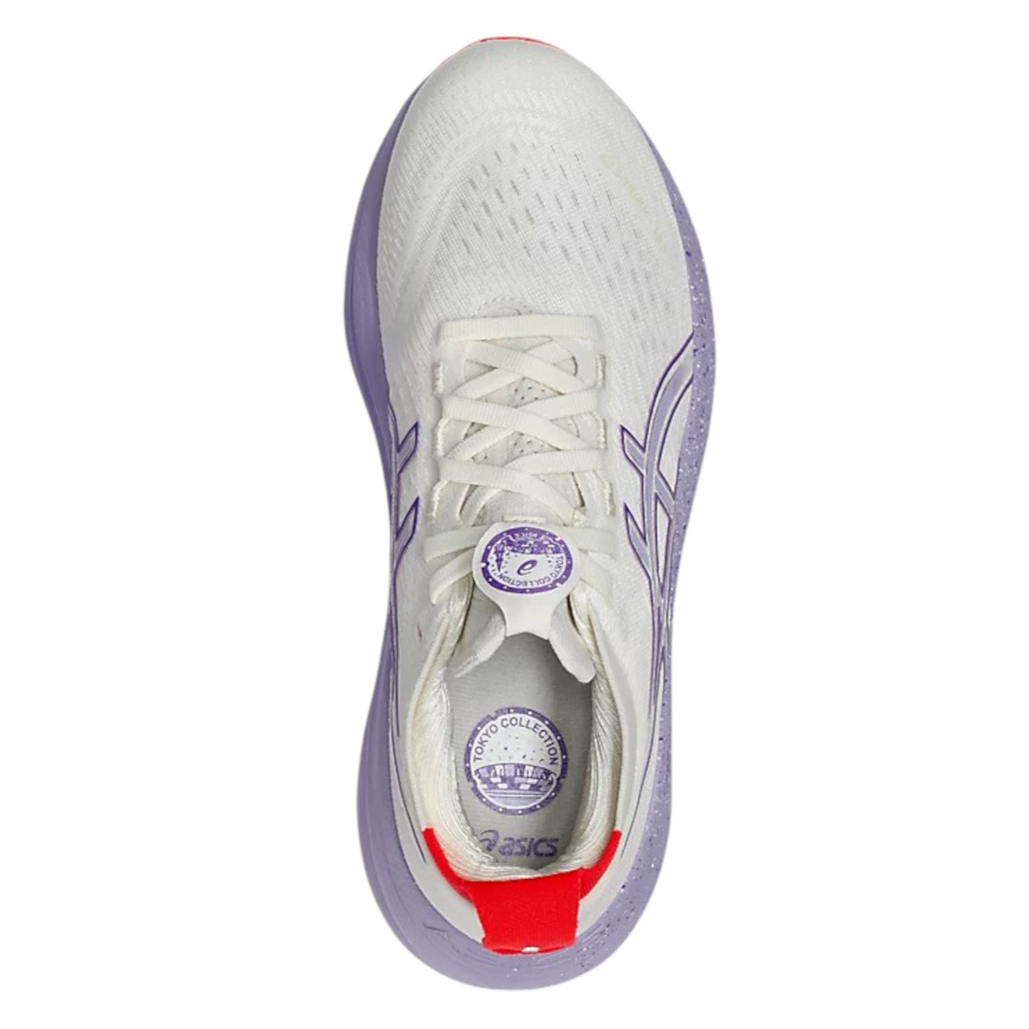 Кроссовки женские Asics Gel-Nimbus 27 Tokyo Cream/Edo Purple