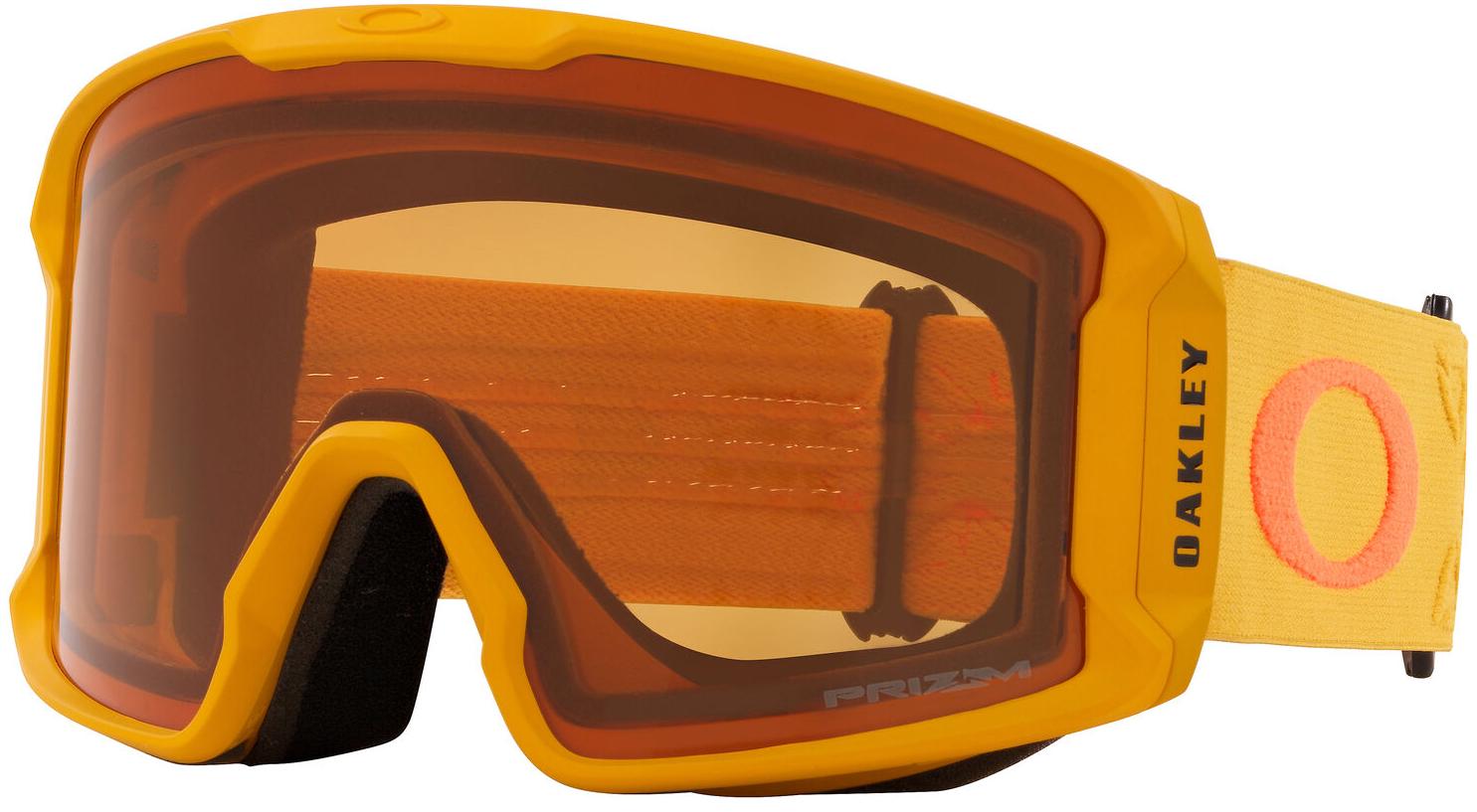 Очки горнолыжные Oakley 2020-21 Line Miner XL Prizm Icon Mustard Yellow Oran/Prizm Persimmon