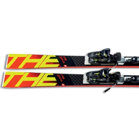 Горные лыжи с креплениями Fischer 2018-19 RC4 THE CURV CURVBOOSTER \ RC4 Z13 FF BRAKE 85 [D] черн./син./желт.