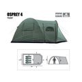 Палатка BTrace Osprey 4 Зеленый/Бежевый