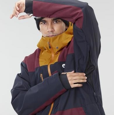 Куртка сноубордическая Picture Organic Lodjer Jkt C Dark Blue/Ketchup