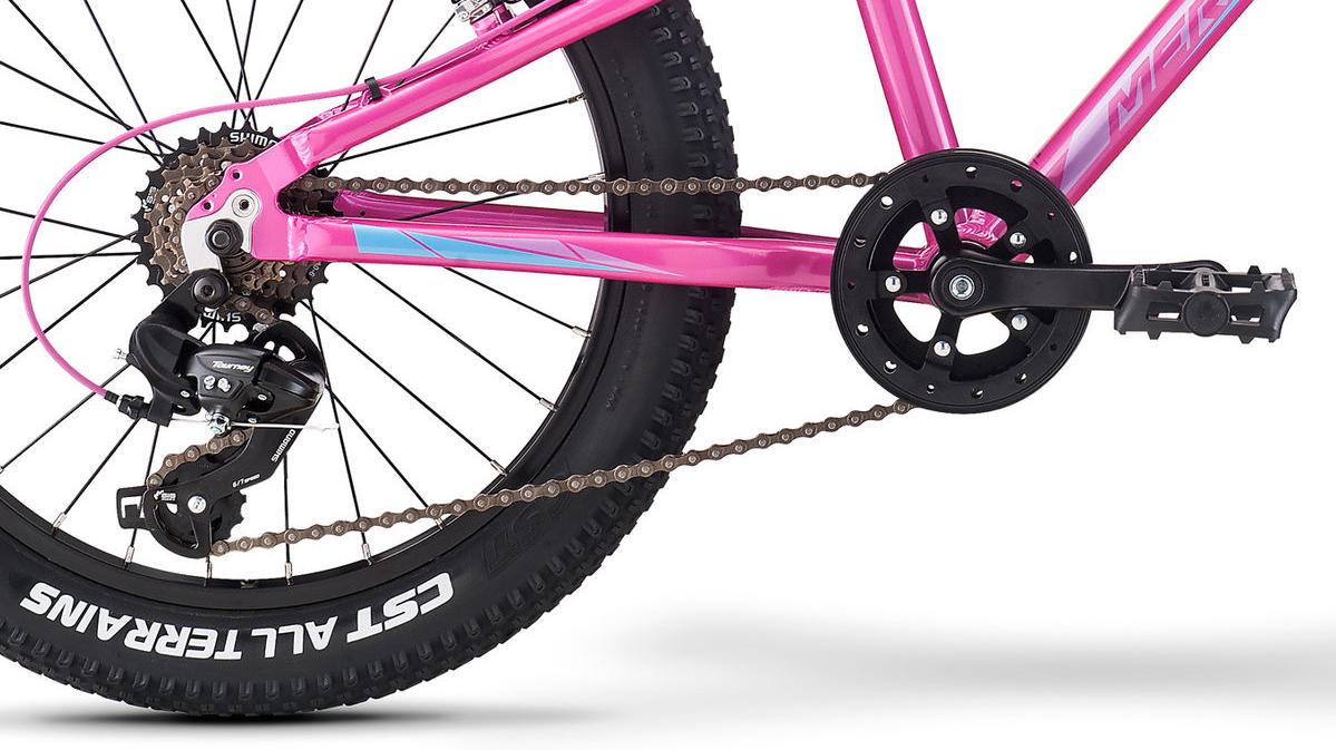 Велосипед MERIDA Matts J20+ Eco 2021 Silk Candy Pink/Purple/Blue