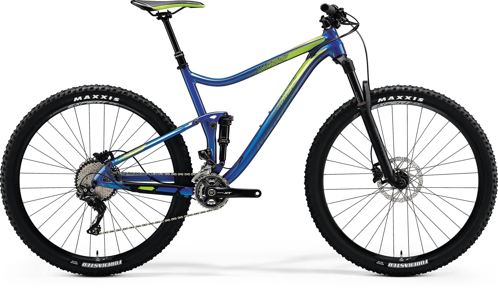 

Велосипед Merida One-Twenty 7 Xt-Edition 27.5 2018 Shiny Blue
