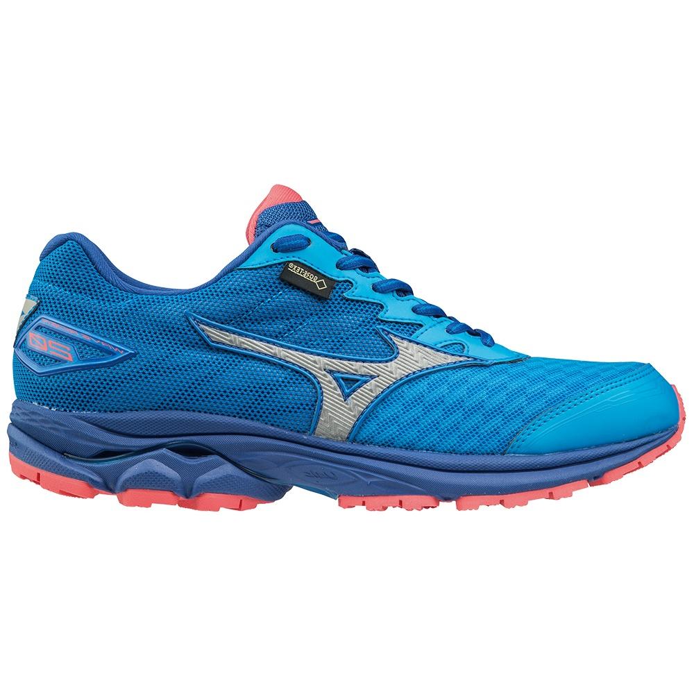 

Марафонки Mizuno 2017-18 Wave Rider 20 G-Tx (W) Голуб/сереб/роз