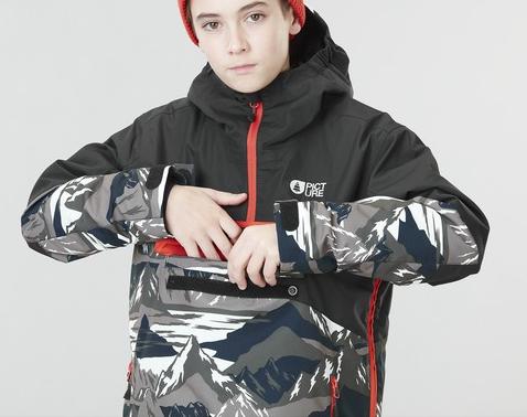 Куртка сноубордическая детская Picture Organic Testy Jkt B Black
