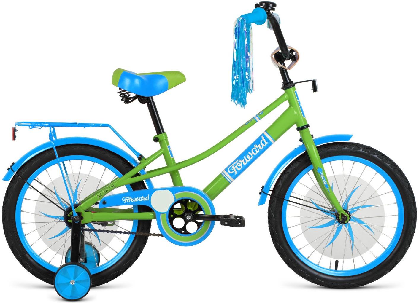 Велосипед Forward Azure 20 2021 зеленый